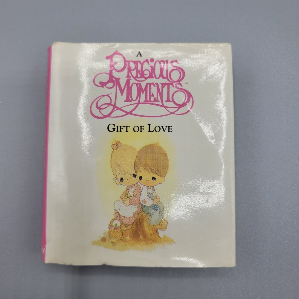 Vintage Enesco Precious Moments Itty Bitty Book Gift of Love 1992